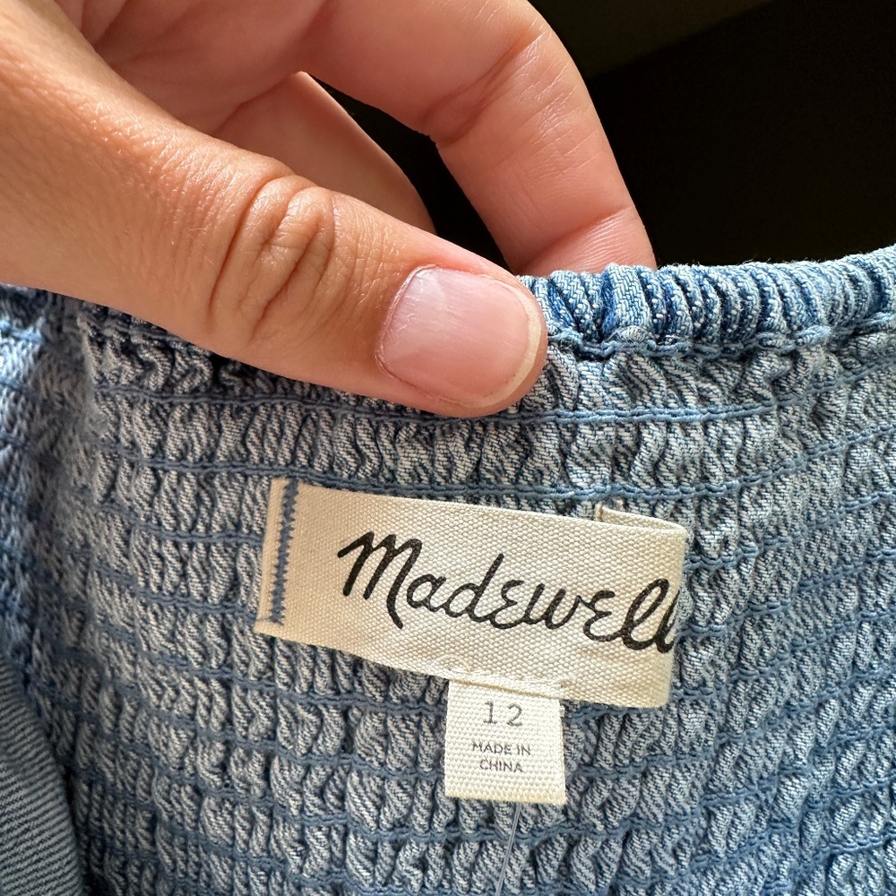 Madewell Denim Dress